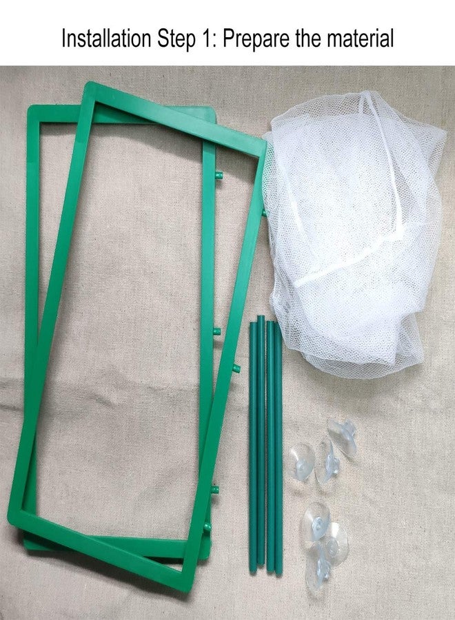 NGe Aquarium Fish Breeder Box - Hatching & Spawning Incubator, Water Isolation Net Hatchery - Image 5